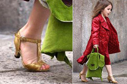 scarpe con tacco per bambini