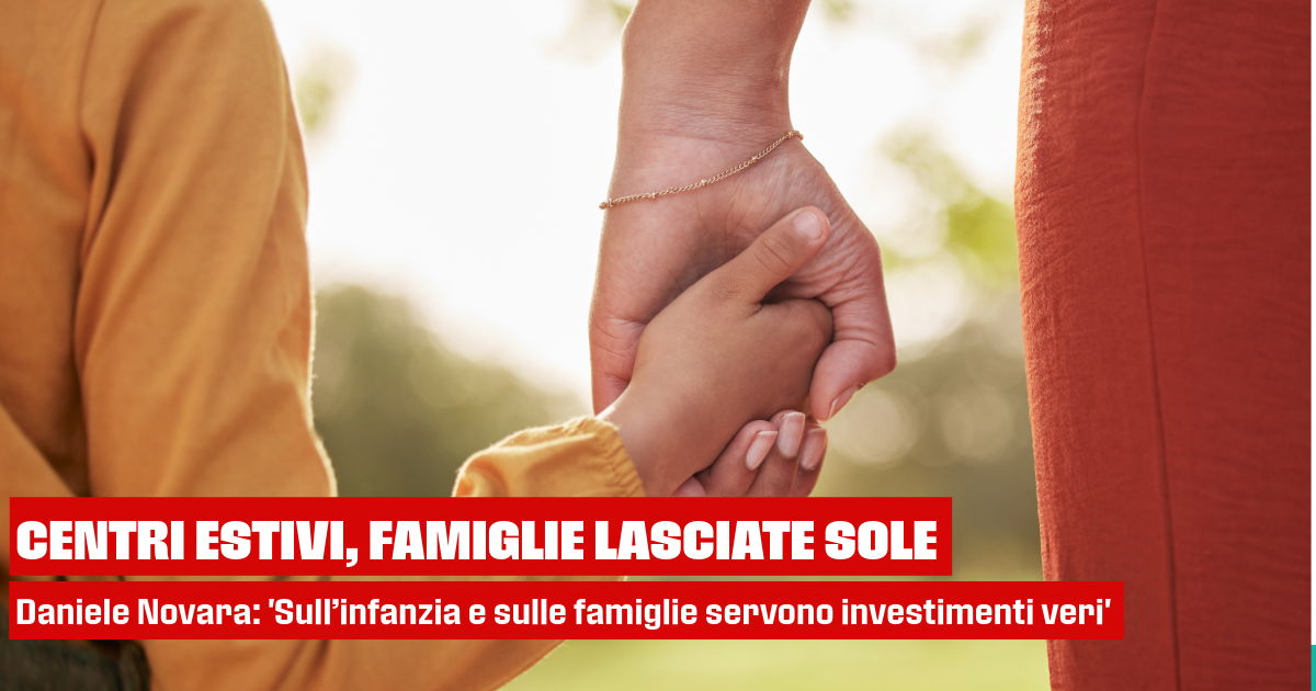 Tuttoscuola.com – Centri estivi, famiglie lasciate sole. Daniele Novara: Sullinfanzia e sulle famiglie servono investimenti veri Editoriale Tuttoscuola