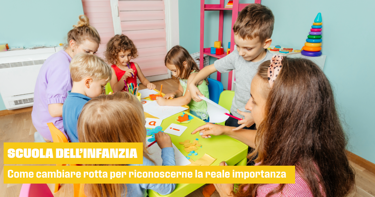 Tuttoscuola.com – Scuola dellInfanzia: come pensare al cambiamento di rotta per riconoscerne la reale importanza Editoriale Tuttoscuola