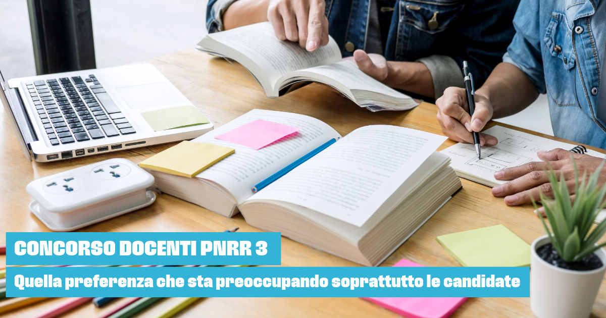 Tuttoscuola.com – Concorso docenti PNRR 3: quella preferenza che sta preoccupando soprattutto le candidate Editoriale Tuttoscuola
