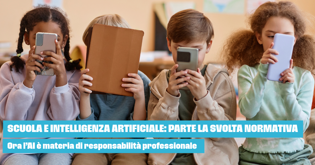 Tuttoscuola.com – Scuola e intelligenza artificiale: parte la svolta normativa. Ora lAI è materia di responsabilità professionale Editoriale Tuttoscuola