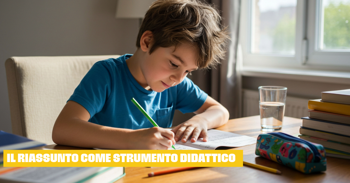 Il riassunto come strumento didattico - Tuttoscuola